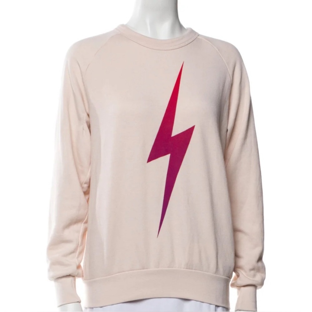 Aviator Nation Cream Sweatshirt